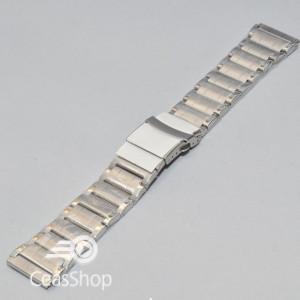 Bratara metalica argintie 26mm XL- 38974