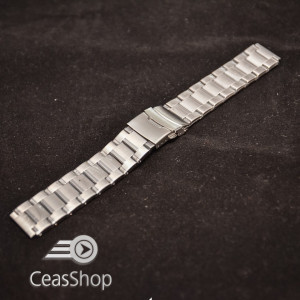 Bratara metalica argintie XL 20mm- 38977