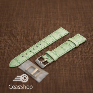 Curea model crocodil captusita verde 20m - 45783