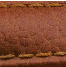 Curea piele buffalo captusita pe jumatate maro deschis 18 mm - 34862