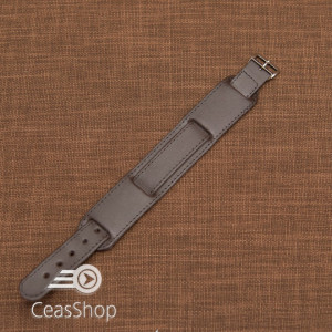 Curea piele tip militar 18mm maro - 33993