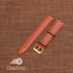 Curea piele VERONA maro, captusita 24mm -XL- 46347