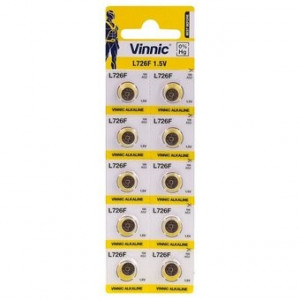 Baterie ceas Vinnic 396/G2 / L726 / SR726 / SR59 / - AG 2 - Blister 10buc.