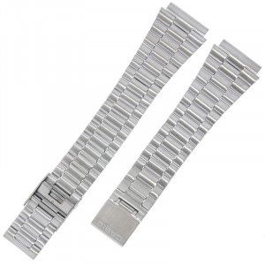 Bratara argintie Casio vintage pentru A168 - 70641447