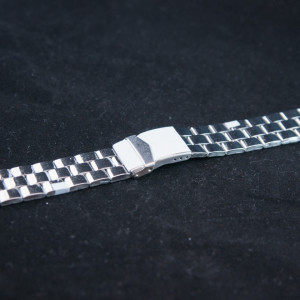 Bratara metalica argintie 22mm - 37465