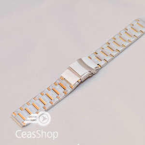 Bratara metalica XL bicolora 24mm- 38984