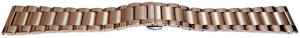 Bratara rose gold deployant capat drept 18mm - 57130
