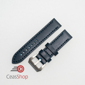Curea piele albastră model Panerai 22mm - 53409
