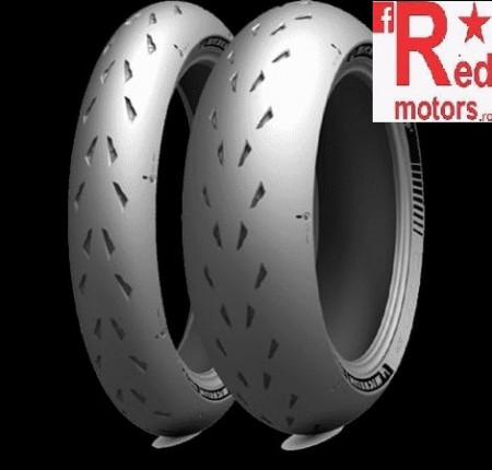 Set anvelope/cauciucuri moto Michelin Power CUP 2 120/70ZR17 58W + 180/55ZR17 73W