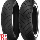 Anvelopa/ cauciuc moto spate Shinko R777 170/80B15 83H TL Rear WW (talon alb)