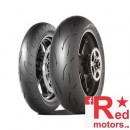 Set anvelope/cauciucuri moto Dunlop D212 GP Pro Race 120/70 R17 + 200/55 R17