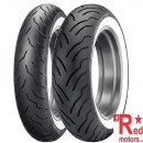Anvelopa/ cauciuc moto fata Dunlop American Elite 130/90B16 67H TL F WWW (talon alb)