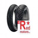 Anvelopa/cauciuc moto spate Dunlop American Elite MT90/B16 74H TL R WWW (talon alb)