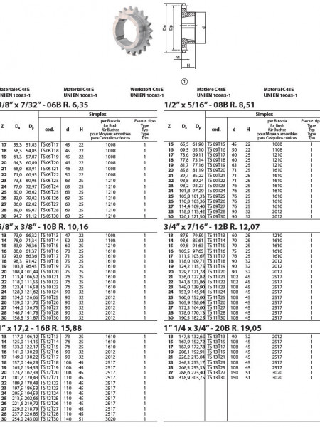 Pinion cu butuc gall 10B-1 (5/8x3/8) z=27 dinti BC2012 (14-50mm) dinti tratati