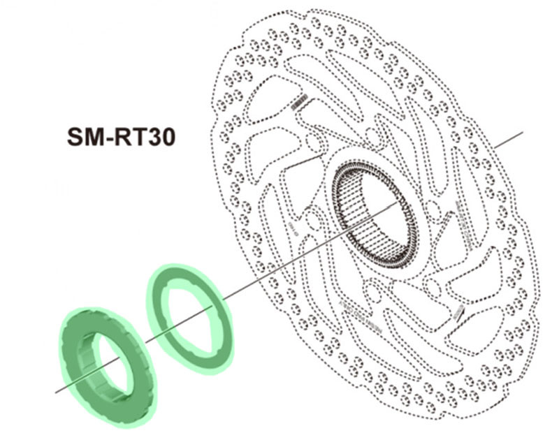 shimano external lockring