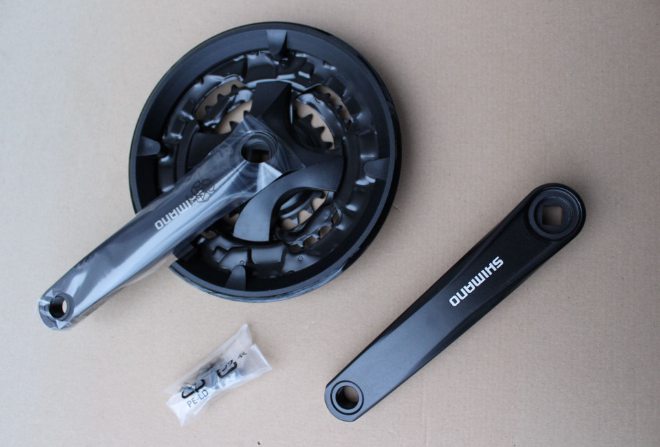 Shimano FC-MT101 3x9-vit. 44/32/22T - 170mm