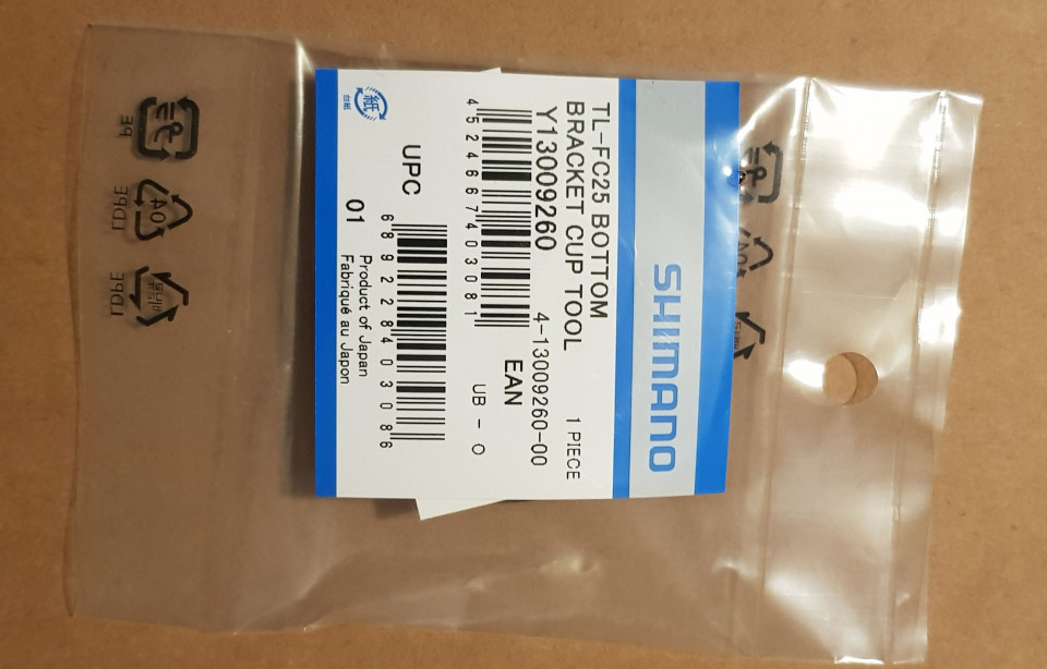 Shimano Adapter TL-FC25 Hollowtech II Für SM-BBR60/BB-MT800, 3,03
