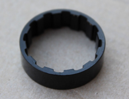 Spacer Procraft Ultralight 1.1/8" negru 10mm
