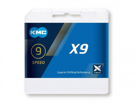 KMC X9 Silver/Grey + quick link