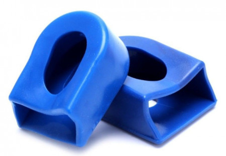 Protector brat pedalier silicon - albastru