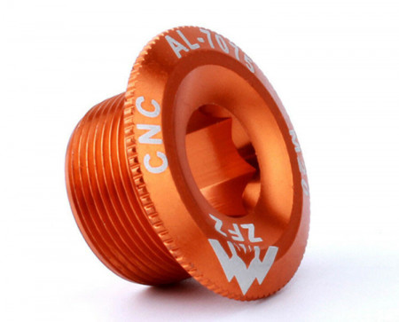 Surub angrenaj Hollowtech ll M20 - portocaliu