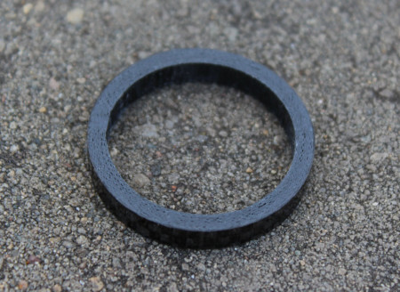 Radon carbon Spacer 1.1/8" negru 5mm