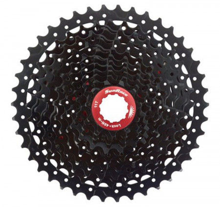 SunRace MX8 11vit. 11-46t. caseta MTB Negru