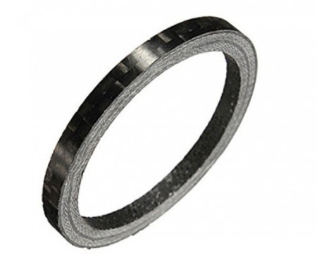Radon carbon Spacer 1.1/8" negru 3mm