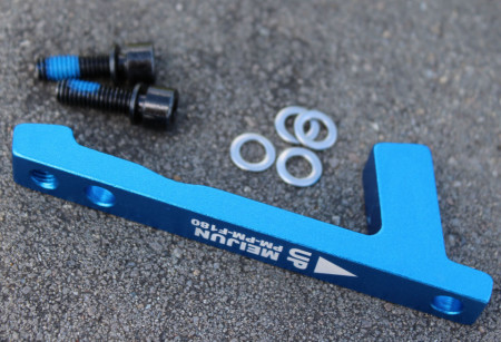 Adaptor Risk fata PostMount 180mm - albastru