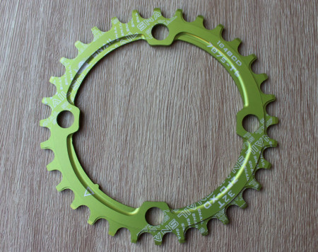 Snail Narrow Wide CNC Ultralight 32T 104bcd - Verde