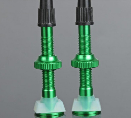 Set Valva tubeless FV 40mm Wake - verde