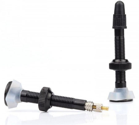 Set Valva tubeless FV 60mm Wake - negru