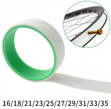 Tubeless RimTape 21mm - 10m alb