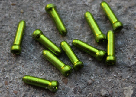 Capat cablu set 10 buc. - Verde