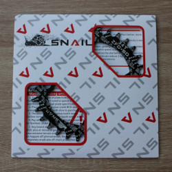 Foaie Ovala Snail 34T - narrow wide 1x9,10,11,12 - Negru 104bcd