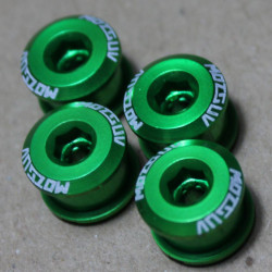 Litepro MZ Superlight CNC - set surub placi angrenaj 1 foaie - verde