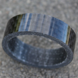 Radon carbon Spacer 1.1/8" negru 10mm