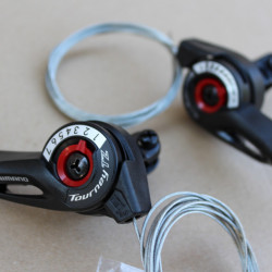 Shimano TOURNEY TZ SL-TZ500 3x7-vit set