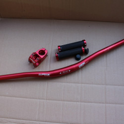 Wake combo ghidon 780mm + pipa + manson - Rosu