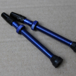 Set Valva tubeless FV 60mm Wake - albastru