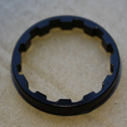 Spacer Procraft Ultralight 1.1/8" negru 5mm
