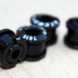 Litepro Superlight CNC - set surub placi angrenaj 1 foaie - negru