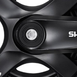 Shimano FC-TY501 Tourney 42-34-24T - negru 175mm