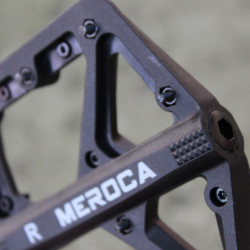 Meroca Slim - Nylon Flat Pedal - Negru