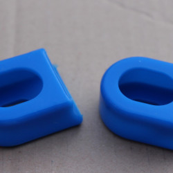 Protector brat pedalier silicon - albastru