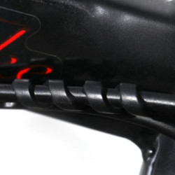 Quaxar set protector 6 buc. cadru pe cablu - negru