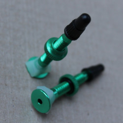 Set Valva tubeless FV 40mm Wake - verde