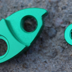 Ureche extensie - verde
