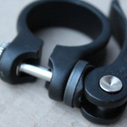 Colier aluminiu Zoom 31.8mm - Negru