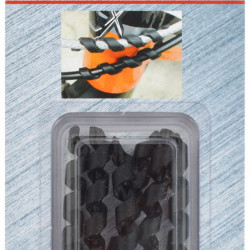 Quaxar set protector 6 buc. cadru pe cablu - negru